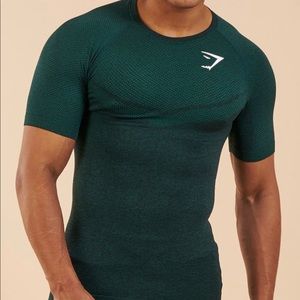 Gymshark Performance Seamless T Shirt in Green